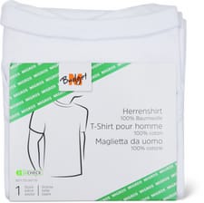 Men's Shirt MBudget (Farbe: white, Grösse: M)