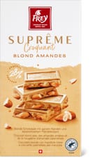 Frey Suprême Plaque de chocolat Blond Amandes