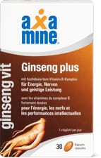 Axamine ginsengVit Ginseng plus capsules