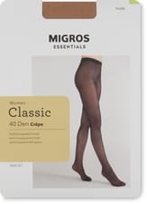 Collant donna Crêpe 40 Den (Taglie: XL, Colore: nude)