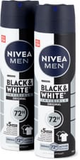 Nivea men deo spray invisibl.black&white