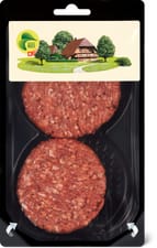 Bio hamburger de boeuf