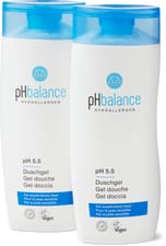 pH balance gel douche