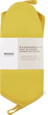 Gants de cuisine en lot de 2, cognac (Couleur: Cognac)
