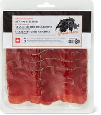 Viande séchée des Grisons au poivre