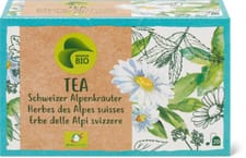 Bio Infusion aux herbes des Alpes suisses