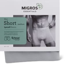 Herren Short (Farbe: grau, Grösse: S)
