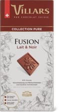 Villars Plaque de chocolat Fusion Lait & Noir