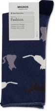 Calze da donna Fashion 2 paia (Colore: marine, Taglie: 39-42)
