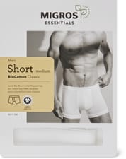 Men's Short Cot (Farbe: white, Grösse: S)