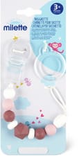 Attache sucette en silicone rose (Couleur: rose, Taille: 000)