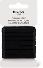 Lanière en caoutchouc, noir