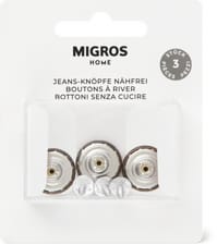Boutons de jeans sans couture