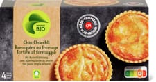 Bio Ramequins au fromage avec pâte feuilletée au beurre