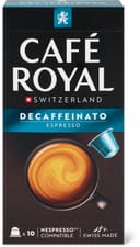Café Royal Capsules de café Espresso Decaffeinato 10 capsules