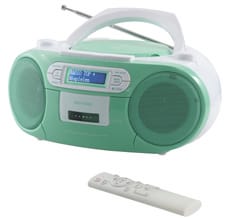 Radio CD 200 DAB+ – turquoise / blanc