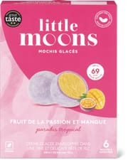 little moons Mochis Glacés fruit de la passion et mangue