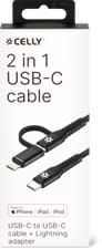 Celly 2in1 USB-C/Lightning