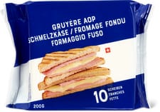 Gruyère fromage fondu