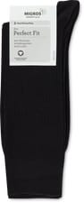 BIO Men's socks Perfect Fit 2-prs (Farbe: black, Grösse: 43-46)
