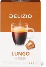 Delizio Capsules de café Lungo Crema 12 capsules