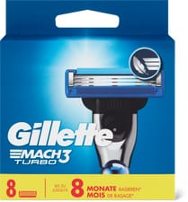 Gillette Mach3 Turbo Lames de rechange