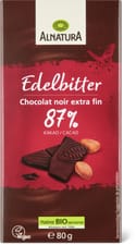 Alnatura Bio Plaque de chocolat Extra fin 87% cacao