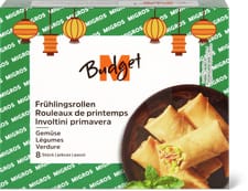 M-Budget Rouleaux de printemps Légumes