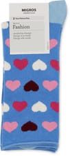 Calze da donna Fashion 2 paia (Colore: blu, Taglie: 35-38)