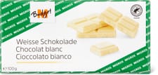 M-Budget Plaque de chocolat blanc