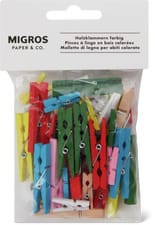 Pinces à linge en bois