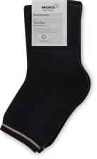 BIO Men's socks Home Socks 2-prs (Farbe: black, Grösse: 39-42)