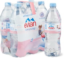 Evian Eau minérale naturelle