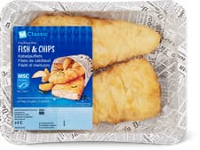 MSC Fish & Chips Cabillaud