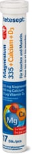 tetesept Magnésium 335 Calcium + D3, 17 comprimés effervescents