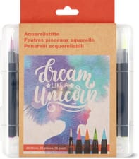 Feutres pinceaux aquarelle