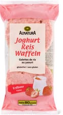 Alnatura Bio Galettes de riz au yaourt et à la fraise