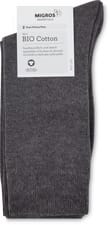 BIO Men's socks Bio Cotton 2-prs (Farbe: anthracite, Grösse: 39-42)