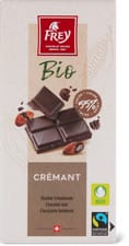 Frey Fairtrade Bio Plaque de chocolat Crémant 55% cacao