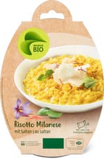 Migros Bio risotto milanese