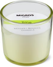 Bougie parfumeé en verre (Goût: LIME)
