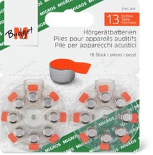 13 16 pièces pile auditive