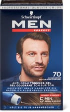 Schwarzkopf Men Perfect gel color 70 châtain foncé