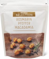 Sélection Moix de macadamia au poivre et romarin