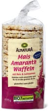 Alnatura Bio Mais-Amaranthwaffeln mit Reis & Leinsamen