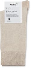 BIO Men's socks Bio Cotton 2-prs (Farbe: beige, Grösse: 39-42)