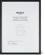 cadre photo aluminium