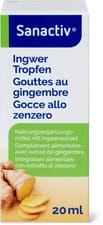 Sanactiv Bio Gouttes de gingembre