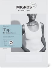 Ladies Top Cotton (Farbe: white, Grösse: L)