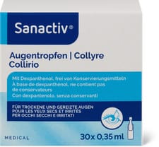 Sanactiv Collyre ampoules